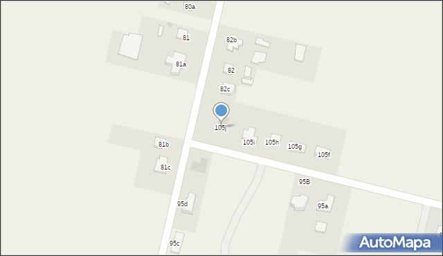 Horodyszcze, Miętowa, 1, mapa Horodyszcze