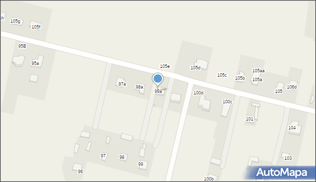 Horodyszcze, Miętowa, 26, mapa Horodyszcze