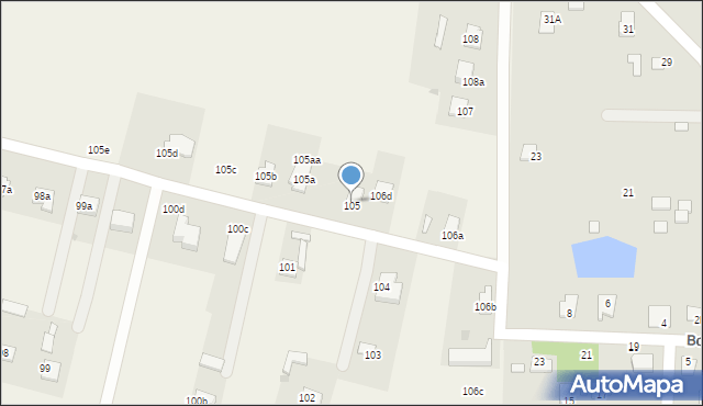 Horodyszcze, Miętowa, 29, mapa Horodyszcze