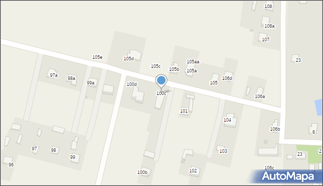 Horodyszcze, Miętowa, 34, mapa Horodyszcze