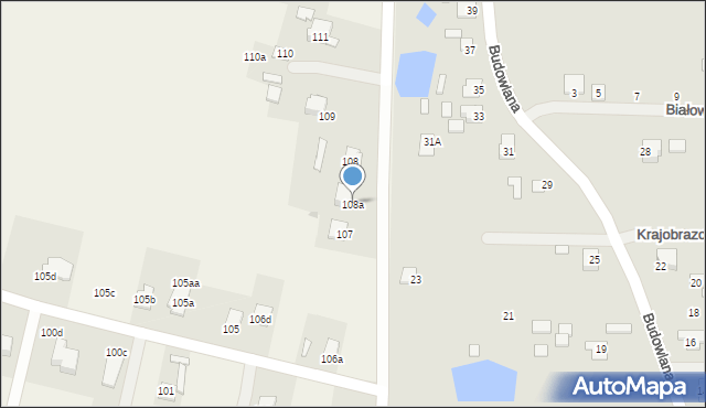 Horodyszcze, Miętowa, 41, mapa Horodyszcze