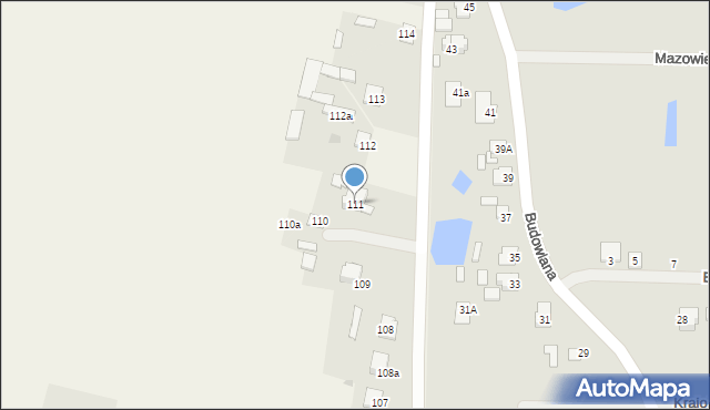 Horodyszcze, Miętowa, 49, mapa Horodyszcze