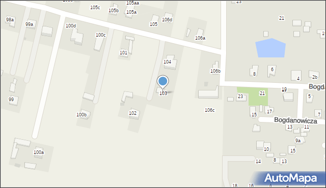 Horodyszcze, Miętowa, 50, mapa Horodyszcze