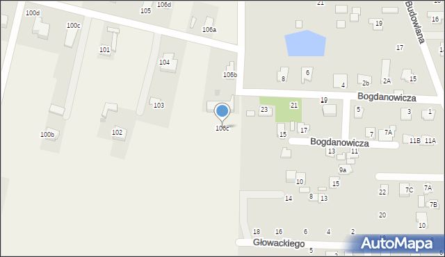 Horodyszcze, Miętowa, 54, mapa Horodyszcze