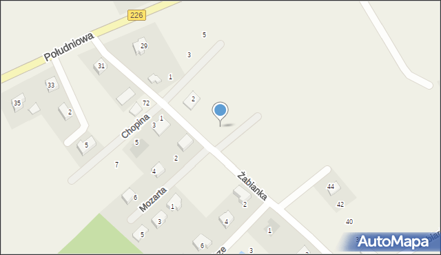 Jagatowo, Miętowe Wzgórze, 1, mapa Jagatowo