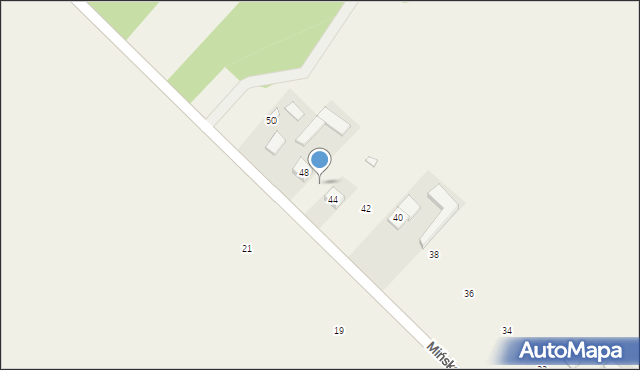 Jeruzal, Mińska, 46, mapa Jeruzal