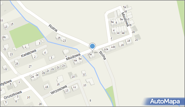 Kamieniec Wrocławski, Miodowa, 10b, mapa Kamieniec Wrocławski