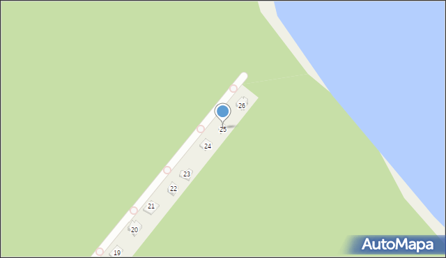 Kamińsko, Międzylesie, 25, mapa Kamińsko