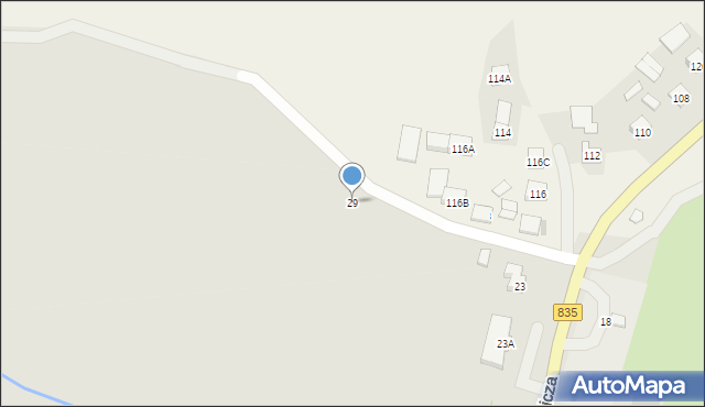 Kańczuga, Mickiewicza Adama, 29, mapa Kańczuga