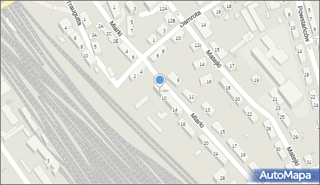 Kędzierzyn-Koźle, Miarki Karola, 8, mapa Kędzierzyna-Koźle