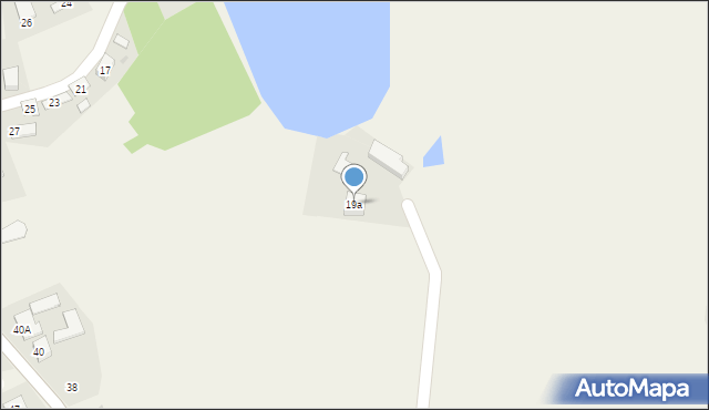 Kiczyce, Miodowa, 19a, mapa Kiczyce