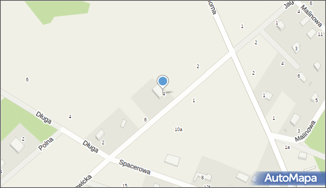 Kłączno, Miechowicka, 4, mapa Kłączno