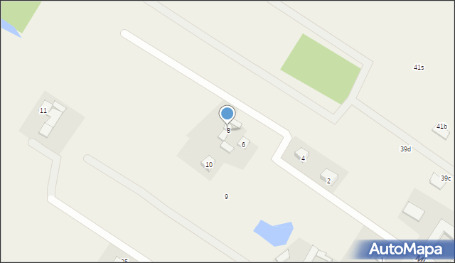 Kleszczewo, Miodowa, 8, mapa Kleszczewo