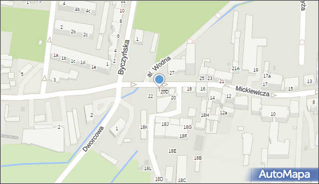Kluczbork, Mickiewicza Adama, 20E, mapa Kluczbork