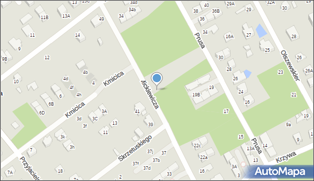 Kobyłka, Mickiewicza Adama, 28, mapa Kobyłka