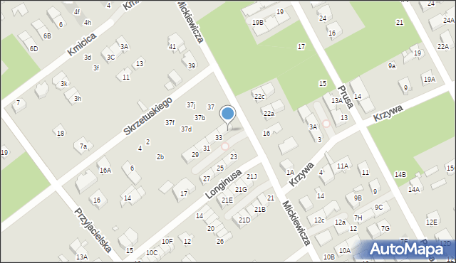 Kobyłka, Mickiewicza Adama, 35, mapa Kobyłka