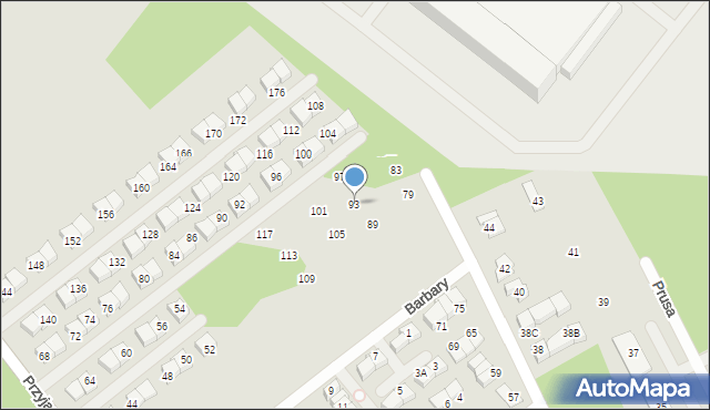 Kobyłka, Mickiewicza Adama, 93, mapa Kobyłka