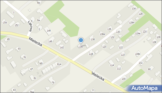 Kolbuszowa Dolna, Mielecka, 140, mapa Kolbuszowa Dolna