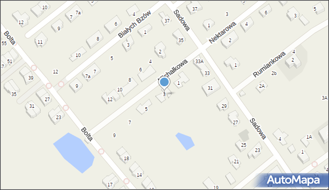 Kowale, Michałkowa, 3, mapa Kowale