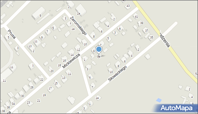 Kowalewo Pomorskie, Mickiewicza Adama, 9a, mapa Kowalewo Pomorskie