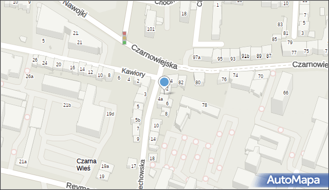 Kraków, Miechowska, 4, mapa Krakowa