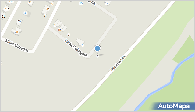 Kwidzyn, Misia Colargola, 6, mapa Kwidzyn