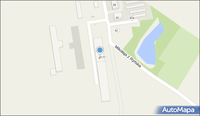 Lisewo, Mikołaja z Ryńska, 47, mapa Lisewo