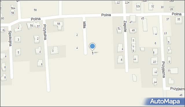 Lublewo Gdańskie, Miła, 5, mapa Lublewo Gdańskie