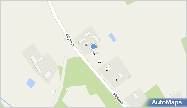 Makówka, Miętowa, 14, mapa Makówka