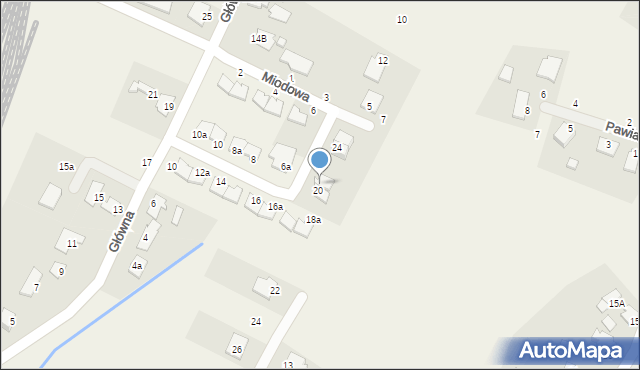 Maksymilianowo, Miodowa, 22, mapa Maksymilianowo