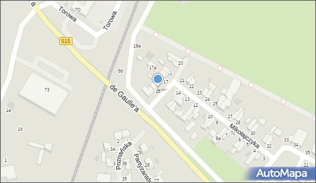 Malbork, Mikołajczyka Stanisława, 16, mapa Malborka