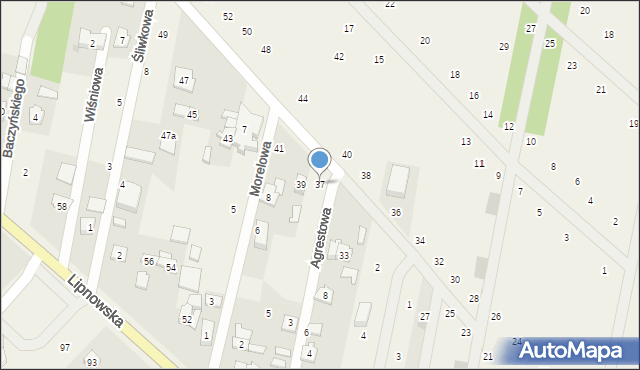 Maszewo Duże, Mickiewicza Adama, 37, mapa Maszewo Duże