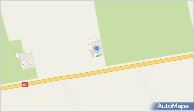 Miączyn, Miączyn, 1B, mapa Miączyn