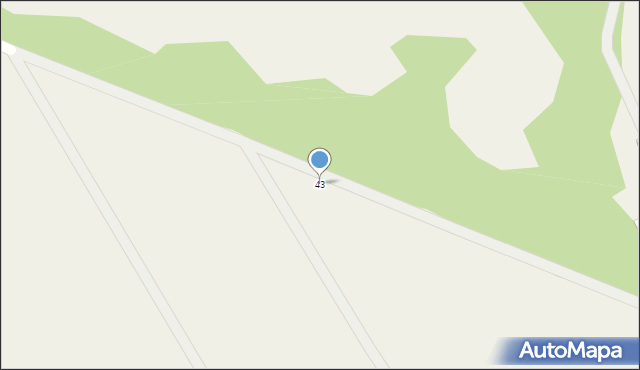 Miączyn, Miączyn, 43, mapa Miączyn