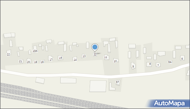 Miączyn-Stacja, Miączyn-Stacja, 12, mapa Miączyn-Stacja