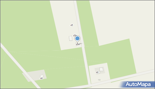Miałkówek, Miałkówek, 45A, mapa Miałkówek