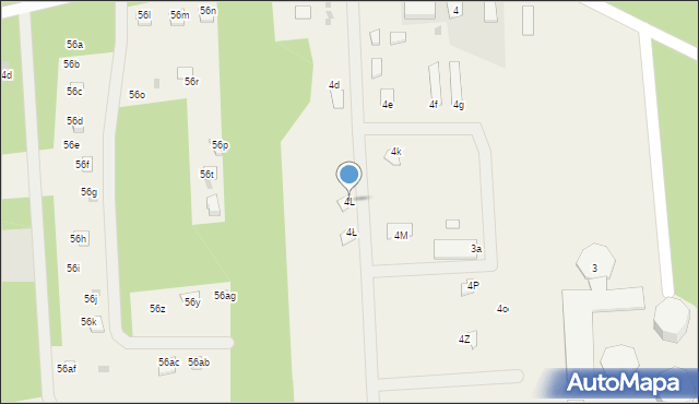 Miałkówek, Miałkówek, 4L, mapa Miałkówek