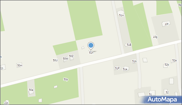 Miałkówek, Miałkówek, 51n, mapa Miałkówek