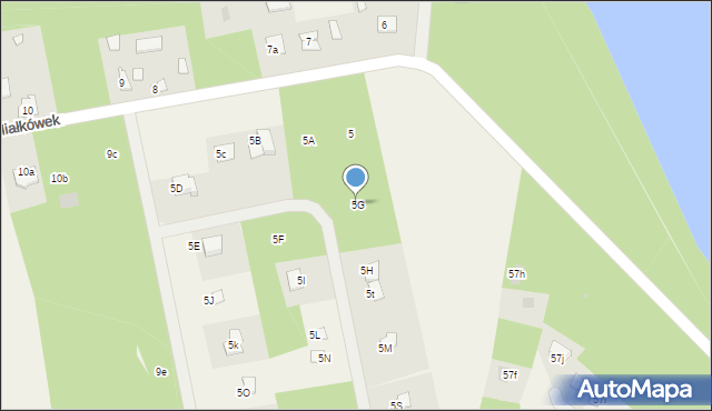 Miałkówek, Miałkówek, 5G, mapa Miałkówek