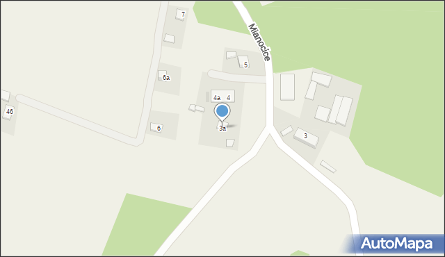 Mianocice, Mianocice, 3a, mapa Mianocice