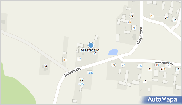 Miasteczko, Miasteczko, 30a, mapa Miasteczko