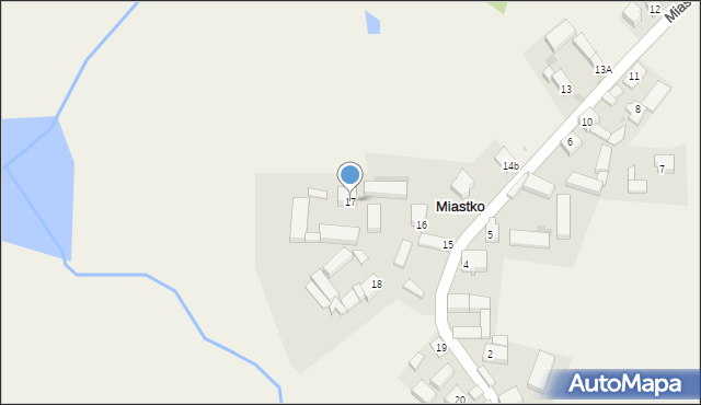 Miastko, Miastko, 17, mapa Miastko