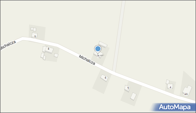 Michalcza, Michalcza, 7, mapa Michalcza