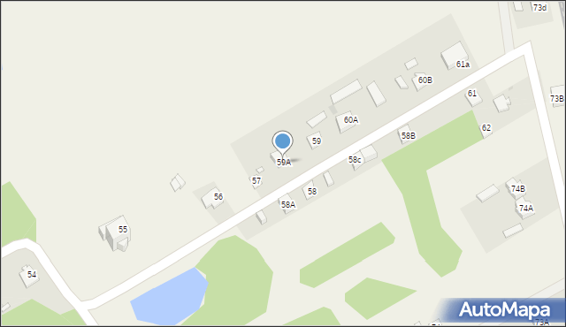 Michalczew, Michalczew, 59A, mapa Michalczew