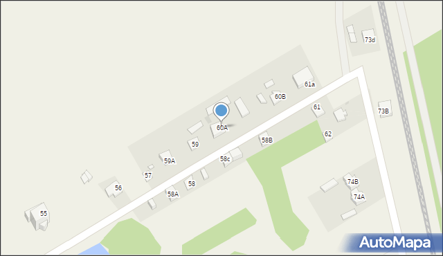 Michalczew, Michalczew, 60A, mapa Michalczew