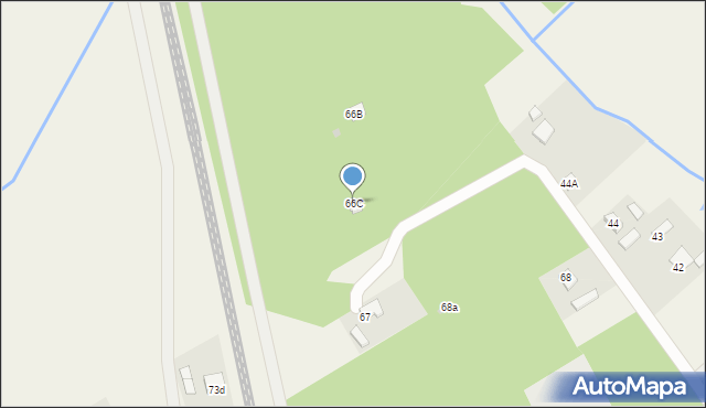 Michalczew, Michalczew, 66C, mapa Michalczew