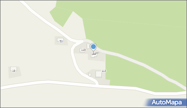 Michalczowa, Michalczowa, 144, mapa Michalczowa