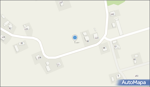 Michalczowa, Michalczowa, 167, mapa Michalczowa