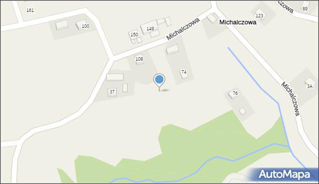 Michalczowa, Michalczowa, 169, mapa Michalczowa