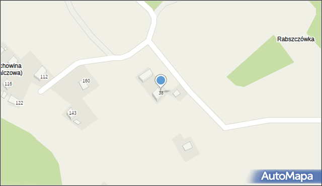 Michalczowa, Michalczowa, 38, mapa Michalczowa